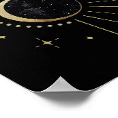 Poster Éclipse solaire américaine trajet d'éclipse solair (Coin)