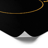 Poster Éclipse solaire annuelle (Coin)