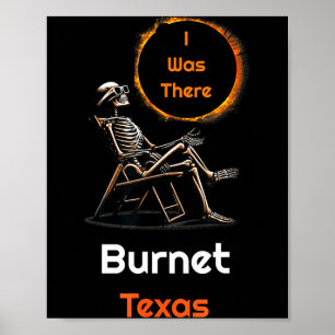 Poster Éclipse solaire Burnet Texas là