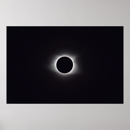 Poster Éclipse solaire de 2017 (Devant)