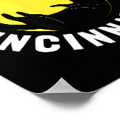 Poster Éclipse solaire drôle 4 8 24 (Coin)