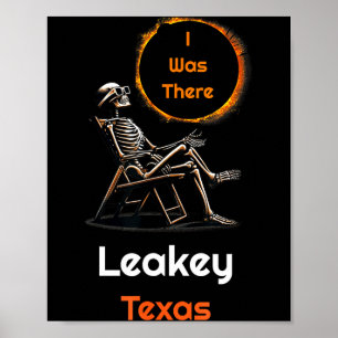 Poster Éclipse solaire I Leakey Texas là