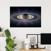 Poster Éclipse solaire Saturne (Bureau à domicile)