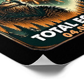 Poster Éclipse solaire totale (Coin)