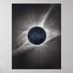 Poster Éclipse solaire totale