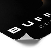 Poster Éclipse solaire totale 2024 - Éclipse solaire de B (Coin)