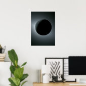 Poster Éclipse solaire totale Artemis II (Bureau à domicile)