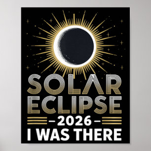Poster Éclipse solaire totale là Éclipse