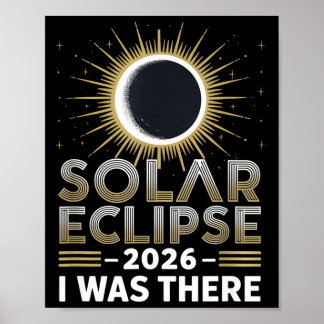 Poster Éclipse solaire totale là Éclipse