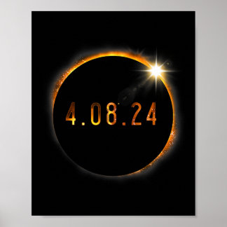 Poster Éclipse solaire Totalité américaine Printemps 4082