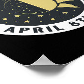 Poster Eclipse - Total Éclipse Solaire - Totalité 2024 (Coin)