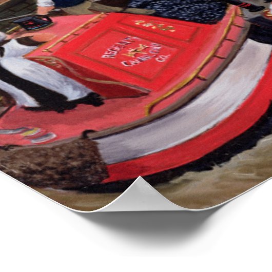 Poster Écluse du canal de Regent (Coin)