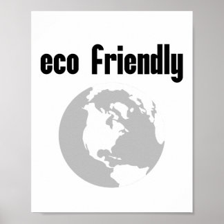 Poster Eco Friendly : Réduisez votre impact De l'environn