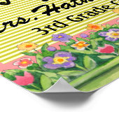 Poster École - Accueil de la classe de l'enseignant - SRF (Coin)