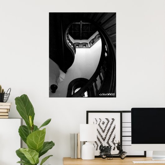 Poster École ancienne (Bureau à domicile)