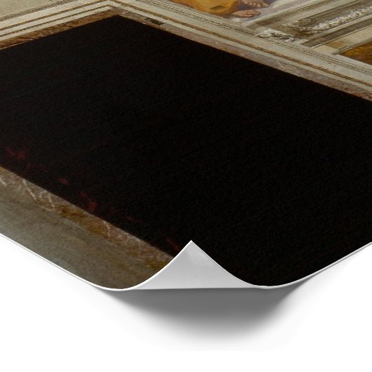 Poster École d'Athènes (Coin)