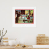 Poster École de ballet~ Edgar Degas (Cuisine)
