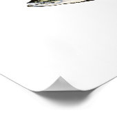 Poster École de perches jaunes (Coin)