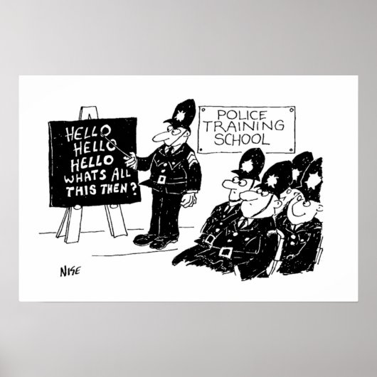 Poster École de police (Devant)