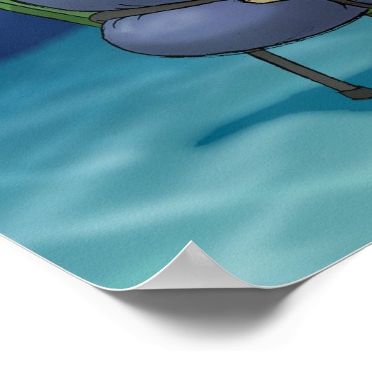 Poster École de requin (Coin)