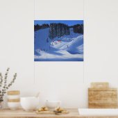 Poster École de ski Morzine 2014 (Cuisine)