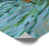 Poster école de voile calella de palafrugall costa (Coin)