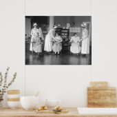 Poster École des infirmières, début des années 1900 (Cuisine)