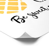 Poster École d'été de l'ananas (Coin)