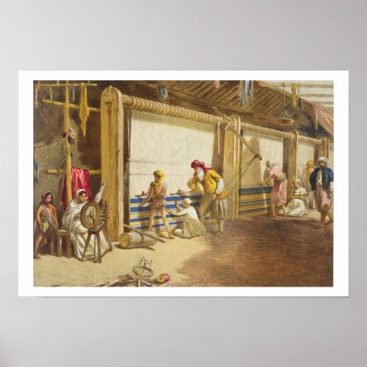 Poster École d'industrie de Thug, Jubbulpore, 1863 (chr. (Devant)