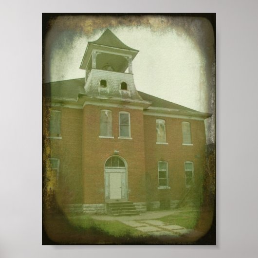 Poster École d'Oakville, Iowa (Devant)