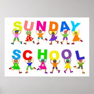 Poster École du dimanche
