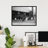 Poster École élémentaire africaine-américaine 1900 (Bureau à domicile)