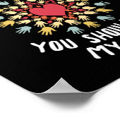 Poster École élémentaire Principal Coeur d'appréciation (Coin)