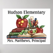 Poster École - Enseignant / Principal (Devant)