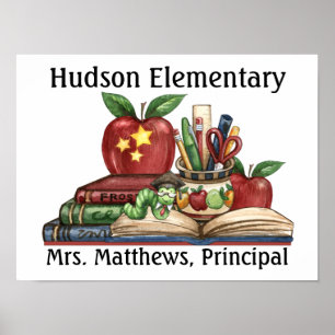 Poster École - Enseignant / Principal