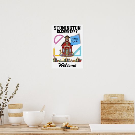 Poster École - Enseignant - SRF (Cuisine)