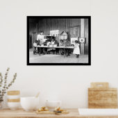 Poster École maternelle afro-américaine à Hampton, VA 189 (Cuisine)