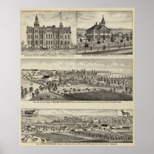 Poster École normale de l'État du Kansas (Devant)