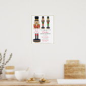 Poster école nutcracker PTO PTA (Cuisine)