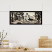 Poster École pour sourds, photo 1908 (Cuisine)