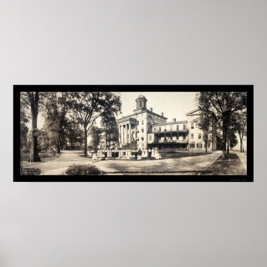 Poster École pour sourds, photo 1908 (Devant)