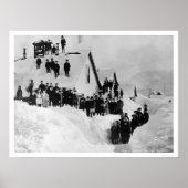 Poster École publique Valdez, Alaska 1910 (Devant)