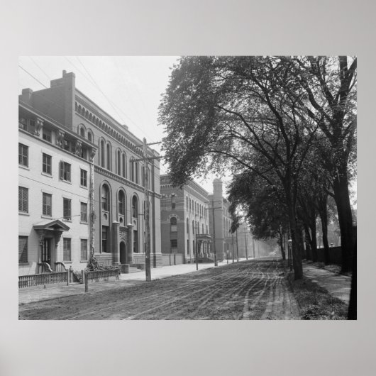 Poster École scientifique de Sheffield (Université de Yal (Devant)