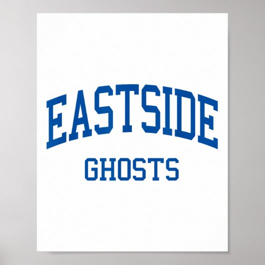 Poster École Secondaire D'Eastside Hs Paterson Nj Retro (Devant)