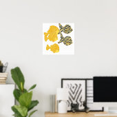 Poster École tropicale (Bureau à domicile)