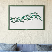 Ecole Verte du Poisson Aquarelle