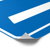 Poster Écoliers traversant >> Panneau de signalisation ja (Coin)