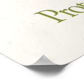 Poster écologique (Coin)