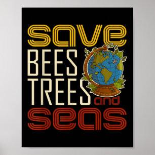 Poster Écologiste Protection De l'environnement Animaux P