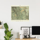 Poster Economical Features of Colorado (Bureau à domicile)
